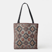 Multicolor-Muster im arabischen Stil Tasche (Rückseite)
