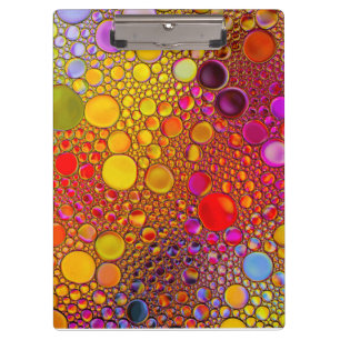Multicolor-Muster Klemmbrett