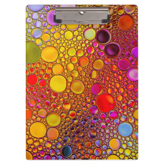 Multicolor-Muster Klemmbrett (Vorderseite)
