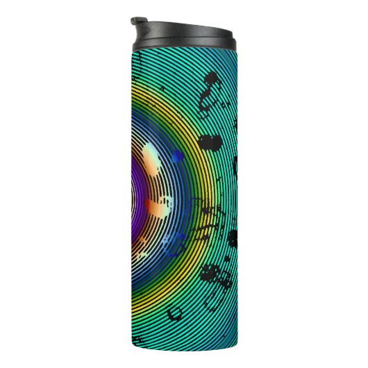 Multicolor-Muster Thermosbecher (Nach rechts gedreht)