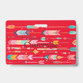 Multicolor-Muster Thunder_Cove Ausweis (Rückseite)