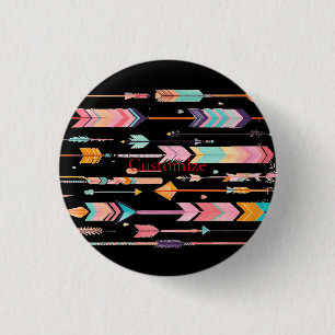 Multicolor-Muster Thunder_Cove Button
