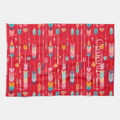 Multicolor-Muster Thunder_Cove Geschirrtuch (Horizontal)
