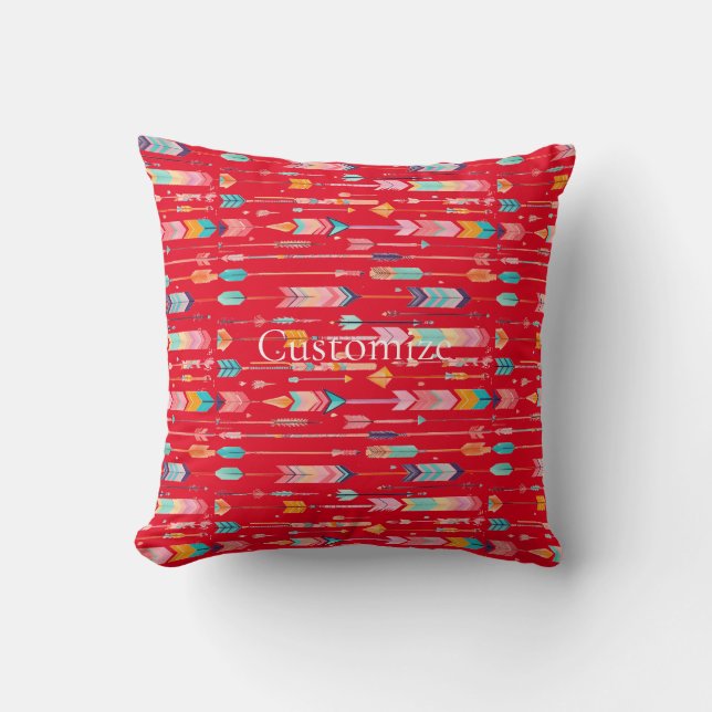 Multicolor-Muster Thunder_Cove Kissen (Vorderseite)