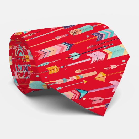 Multicolor-Muster Thunder_Cove Krawatte (Gerollt)