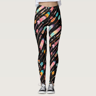 Multicolor-Muster Thunder_Cove Leggings