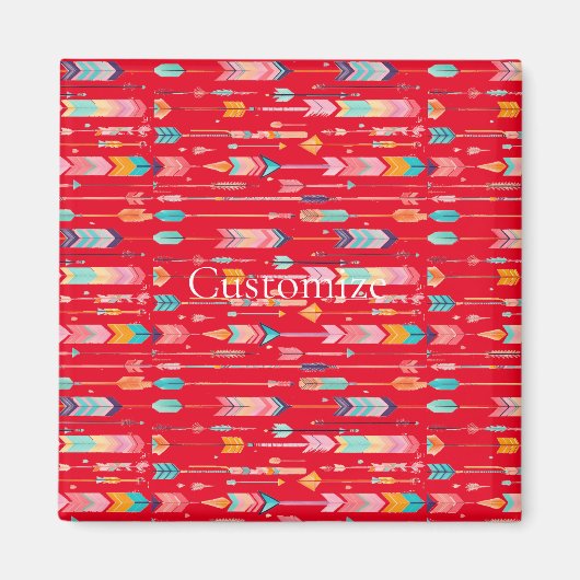 Multicolor-Muster Thunder_Cove Magnet (Vorne)