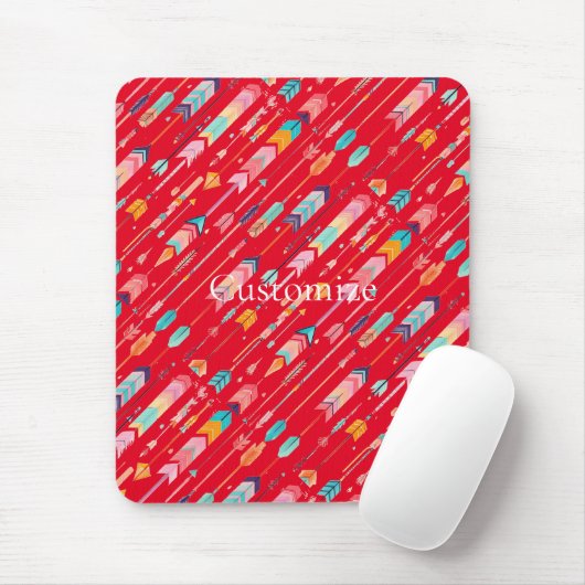 Multicolor-Muster Thunder_Cove Mousepad (Mit Mouse)