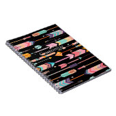 Multicolor-Muster Thunder_Cove Notizblock (Rechte Seite)