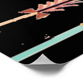 Multicolor-Muster Thunder_Cove Poster (Ecke)