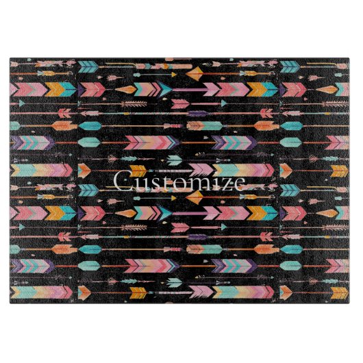 Multicolor-Muster Thunder_Cove Schneidebrett (Vorderseite)