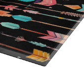 Multicolor-Muster Thunder_Cove Schneidebrett (Ecke)