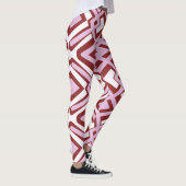 Multicolor-nahtloses Muster "Ratti_Creative_Arts" Leggings (Rechts)