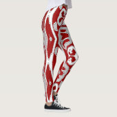Multicolor-nahtloses Muster "Ratti_Creative_Arts" Leggings (Rechts)