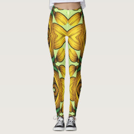 Multicolor-nahtloses Muster "Ratti_Creative_Arts" Leggings
