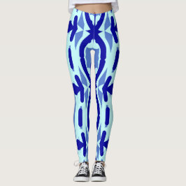 Multicolor-nahtloses Muster "Ratti_Creative_Arts" Leggings
