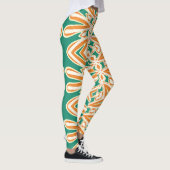 Multicolor-nahtloses Muster "Ratti_Creative_Arts" Leggings (Rechts)