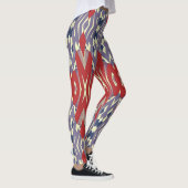 Multicolor-nahtloses Muster "Ratti_Creative_Arts" Leggings (Rechts)