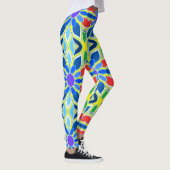 Multicolor-nahtloses Muster "Ratti_Creative_Arts" Leggings (Rechts)