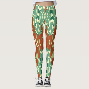 Multicolor-nahtloses Muster "Ratti_Creative_Arts" Leggings