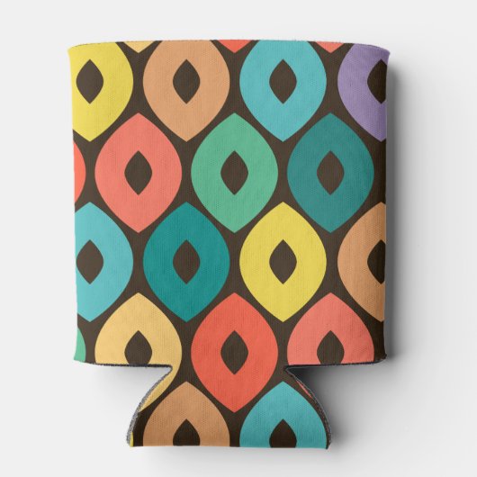 Multicolor Ogee Muster Dosenkühler (Rückseite)