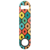 Multicolor Ogee Muster Speed Flaschenöffner (Vorderseite)