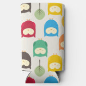 Multicolor Owl Muster Selters Dosenkühler (Rückseite)