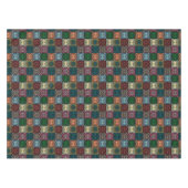 Multicolor Owl Muster Tischdecke (Vorderseite (Horizontal))