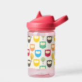 Multicolor Owl Muster Trinkflasche (Links)