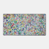 Multicolor Paint-Spritzer Schreibtischunterlage (Vorderseite)