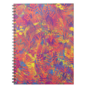 Multicolor Paint Texture Notebook Notizblock