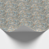 Multicolor Paisley HandGezeichnet Print Geschenkpapier (Ecke)