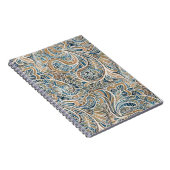 Multicolor Paisley HandGezeichnet Print Notizblock (Rechte Seite)