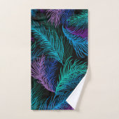 Multicolor Palm-Blätter Badhandtuch Set (Handtuch)