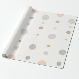 Multicolor Pastel Polka Dots Geschenkpapier