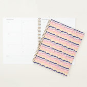 Multicolor Pastel Wave Pattern Planer (Anzeige)
