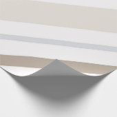 Multicolor Pastell gestreift Geschenkpapier (Ecke)