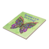 Multicolor Pattern Butterfly Fliese (Seite)