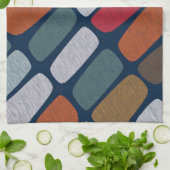 Multicolor Pebbles Geschirrtuch (Gefaltet)