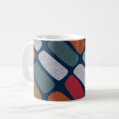 Multicolor Pebbles Kaffeetasse (Vorderseite Links)