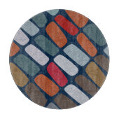 Multicolor Pebbles Schneidebrett (Vorderseite)
