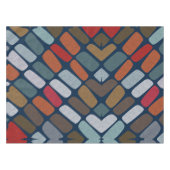 Multicolor Pebbles Tischdecke (Vorderseite (Horizontal))