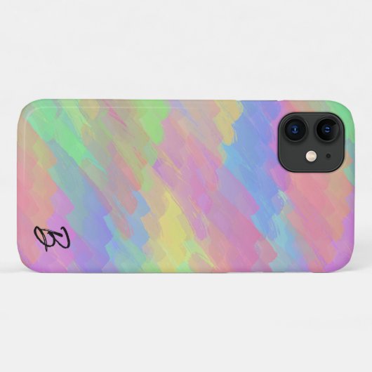 Multicolor Personalisiert Phone Case (Rückseite (Horizontal))
