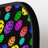 Multicolor Pickleballs Pop Pickleball Paddle (Linke Seite)