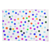 Multicolor Polka Dots Standard Pillowcases Kissenbezug (Vorderseite-Links)