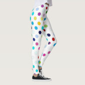 MultiColor-Polka-Punkt Leggings (Rechts)