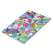 Multicolor prismatisch, dreieckig farbig notizblock (angewinkelt)