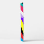 Multicolor Psychedelic Wavy Stripes Case-Mate iPhone Hülle (Rückseite / Rechts)