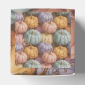 Multicolor Pumpkin-Muster Geschenkschachtel (Oben)
