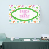 Multicolor Pumpkins Halloween-Muster Banner (Messeveranstaltung)
